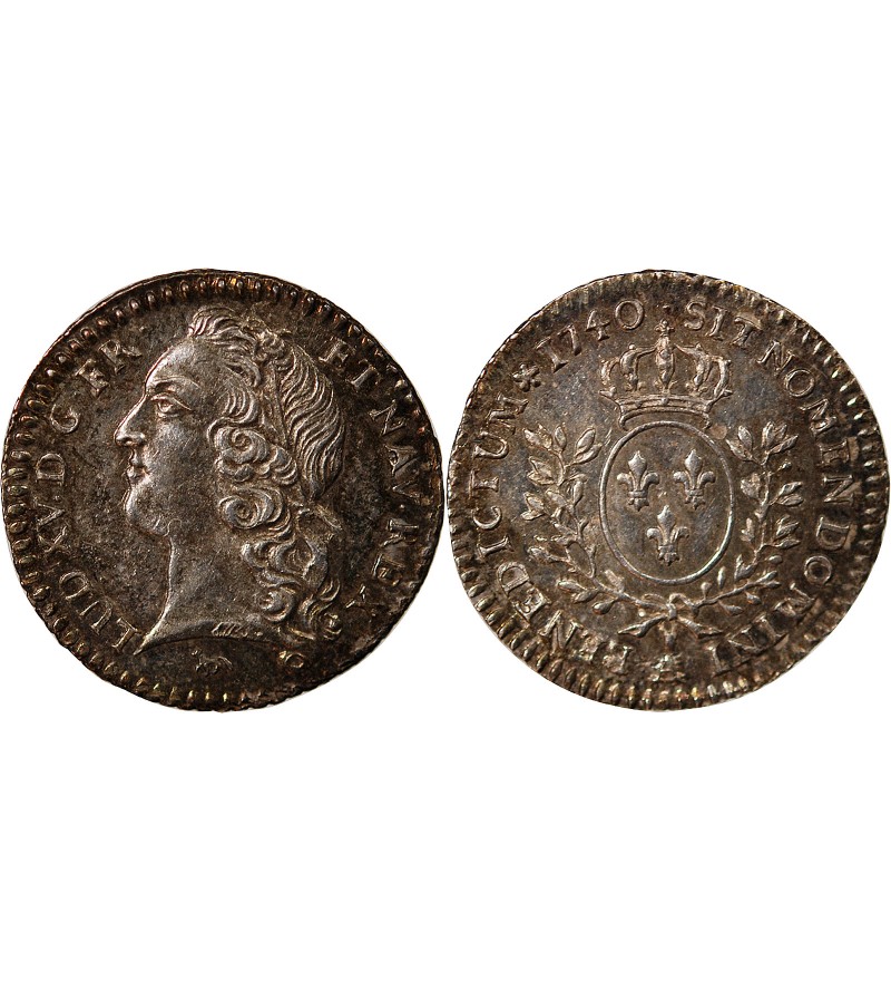 Louis XV janv-20 ecu Argent 1740 A Paris