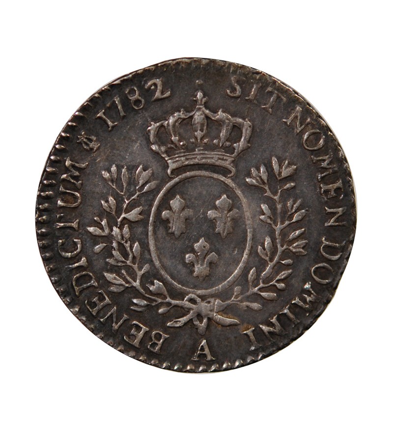 Louis XVI 01-oct ecu Argent 1782 A Paris