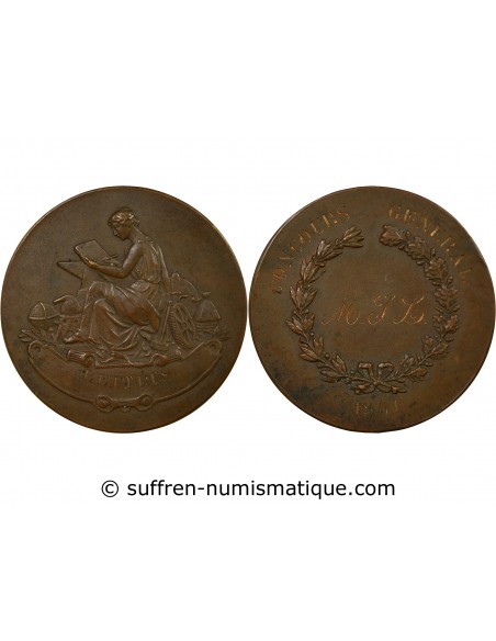 1 médaille Bronze 1901