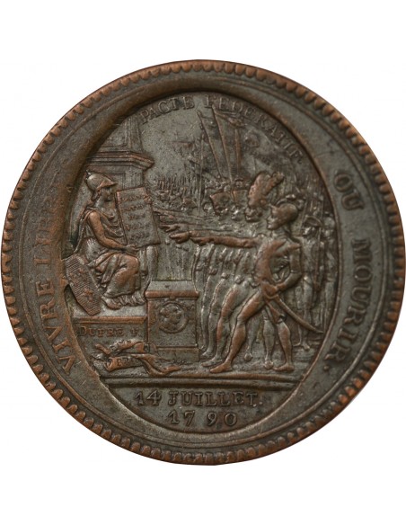5 sols Cuivre 1792 Birmingham