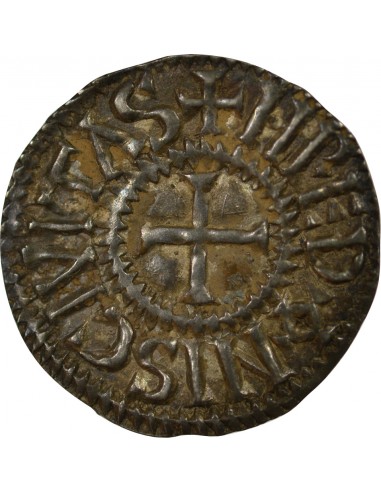 CAROLINGIENS, CHARLES II LE CHAUVE - DENIER ARGENT - 864 / 875, RENNES