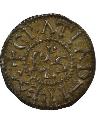 CAROLINGIENS, CHARLES II LE CHAUVE - DENIER ARGENT - 864 / 875, RENNES