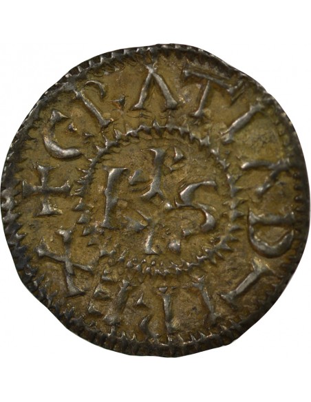CAROLINGIENS, CHARLES II LE CHAUVE - DENIER ARGENT - 864 / 875, RENNES