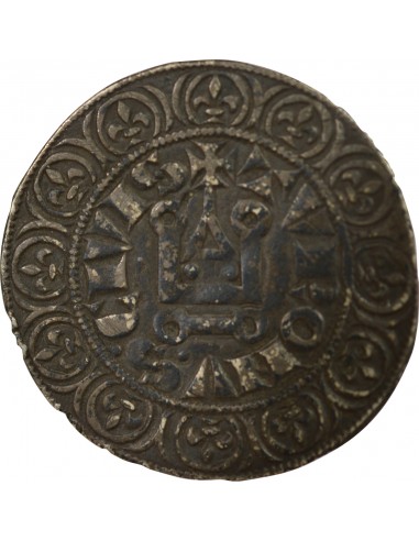 Louis IX dit Saint-Louis Gros Tournois Argent 1266-1270