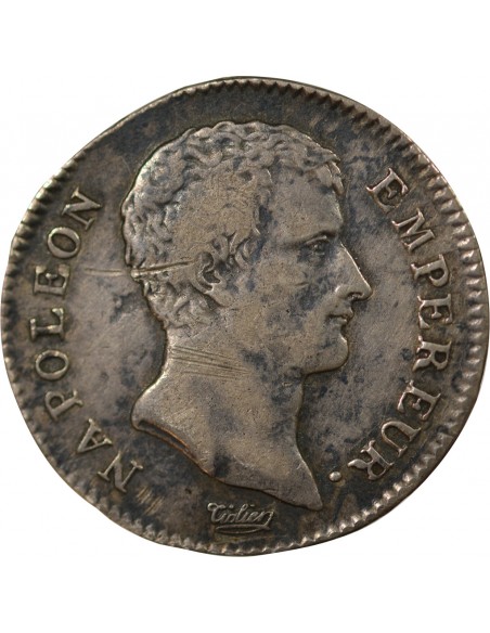 REPUBLIQUE, NAPOLEON Ier - FRANCS ARGENT, CALENDRIER GREGORIEN - 1806 A PARIS