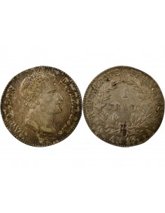 Napoléon Ier, Empereur de France, Roi d'Italie 1 franc Argent AN 13 A Paris 2