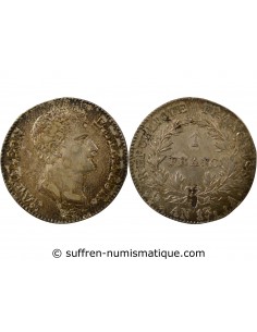 Napoléon Ier, Empereur de France, Roi d'Italie 1 franc Argent AN 13 A Paris