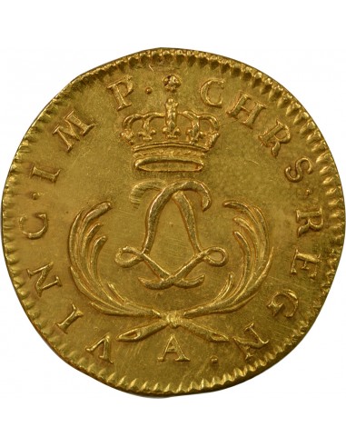 Louis XV 1 louis d'or Or 1723 A Paris