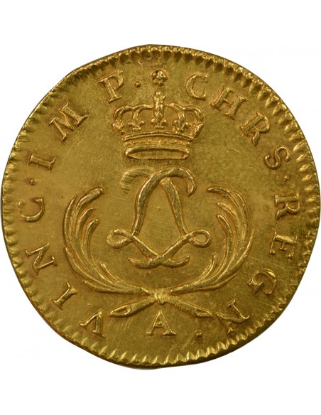 Louis XV 1 louis d'or Or 1723 A Paris