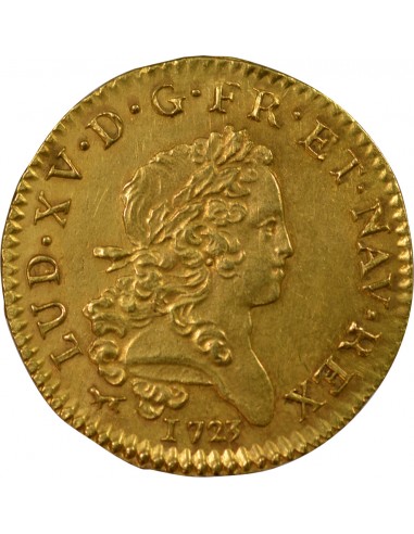Louis XV 1 louis d'or Or 1723 A Paris