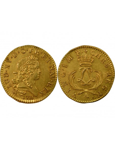 Louis XV 1 louis d'or Or 1723 A Paris