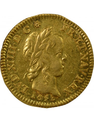 Louis XIV 1/2 louis d'or Or 1652 A Paris