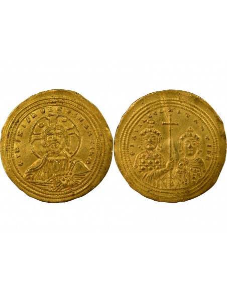 Empire Byzantin Basile II 1 histamenon nomisma Or 1005-1025 Constantinople