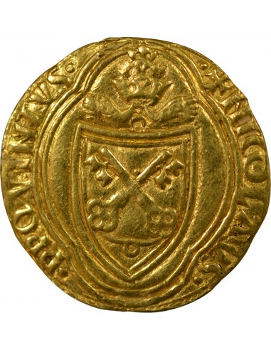 ETATS PONTIFICAUX, NICOLAS V - DUCAT OR 1447-1455