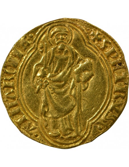 ETATS PONTIFICAUX, NICOLAS V - DUCAT OR 1447-1455