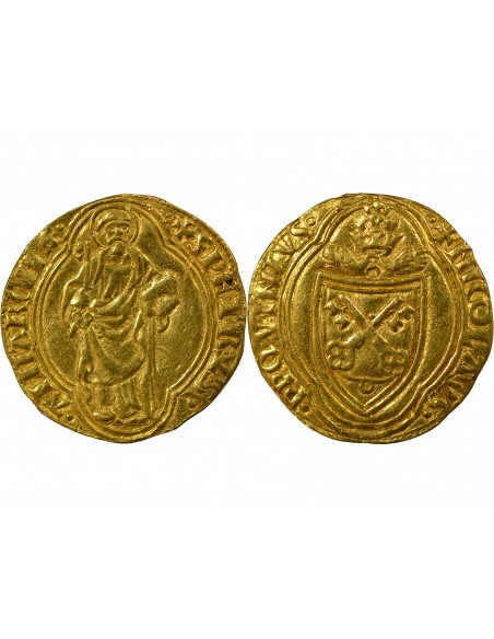 ETATS PONTIFICAUX, NICOLAS V - DUCAT OR 1447-1455