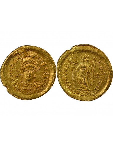 Rome Empire Marcien 1 solidus Or 450-457 Constantinople