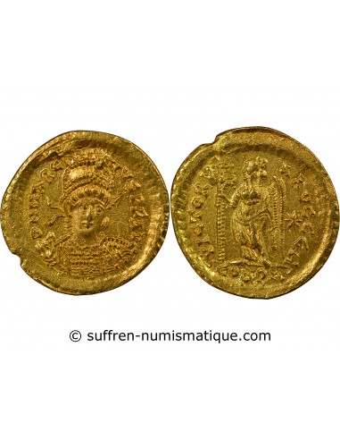 Rome Empire Marcien 1 solidus Or 450-457 Constantinople