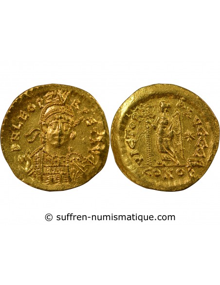 Rome Empire Léon Ier 1 solidus Or 457-474 Constantinople