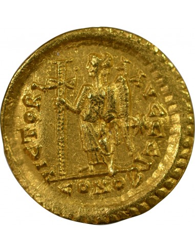 Rome Empire Léon Ier 1 solidus Or 457-474 Constantinople