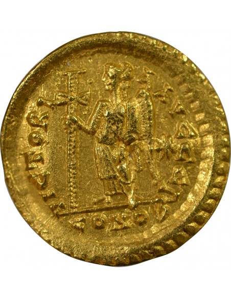 Rome Empire Léon Ier 1 solidus Or 457-474 Constantinople