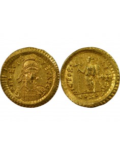 Rome Empire Léon Ier 1 solidus Or 457-474 Constantinople 2