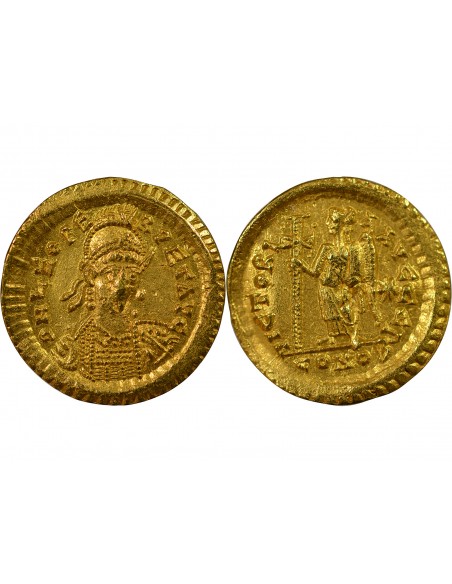 Rome Empire Léon Ier 1 solidus Or 457-474 Constantinople