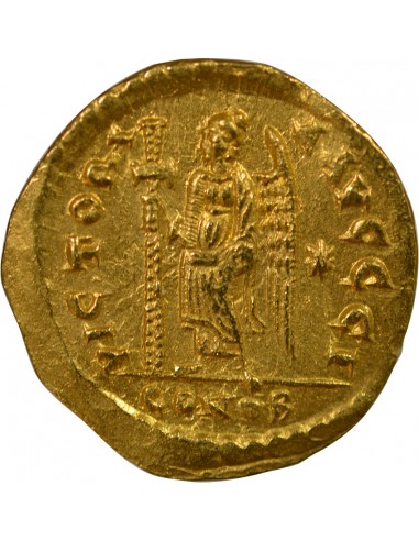 Rome Empire Zénon 1 solidus Or 476-491 Constantinople
