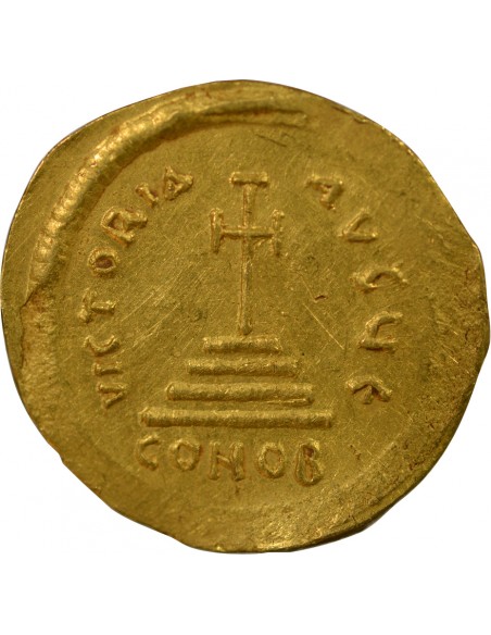 Empire Byzantin Justinien Ier 1 solidus Or 610-613 Constantinople