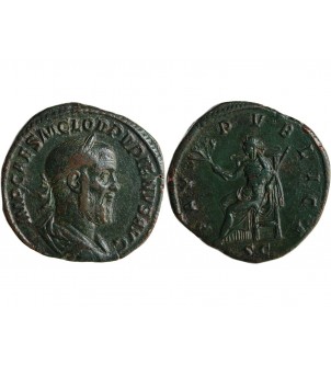 PUPIEN - SESTERCE 238 ROME 2