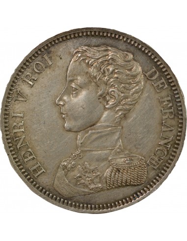 HENRI V - 5 FRANCS ARGENT 1831