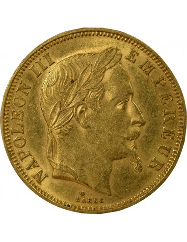 NAPOLEON III ﻿- 50 FRANCS OR 1866 BB STRASBOURG