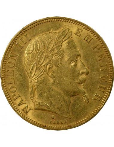 NAPOLEON III ﻿- 50 FRANCS OR 1867 A PARIS