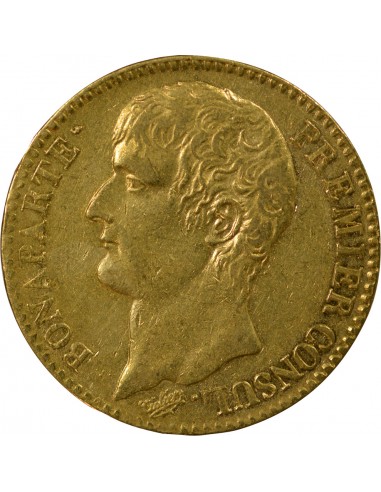 BONAPARTE 1er CONSUL﻿ - 40 FRANCS OR AN 12 A PARIS﻿