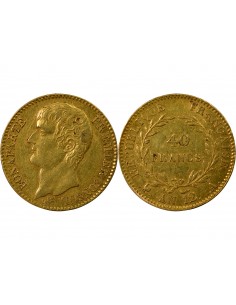 BONAPARTE 1er CONSUL﻿ - 40 FRANCS OR AN 12 A PARIS﻿ 2