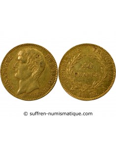 BONAPARTE 1er CONSUL﻿ - 40 FRANCS OR AN 12 A PARIS﻿