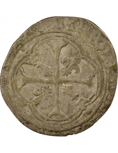 Charles VIII 1 blanc Billon 1491-1498 T Nantes
