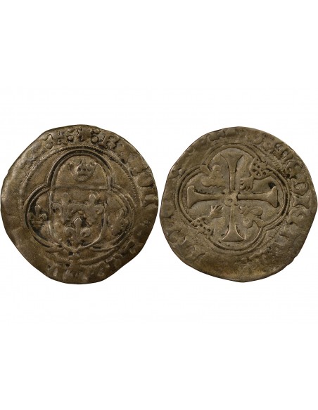 Charles VIII 1 blanc Billon 1491-1498 9 Rennes