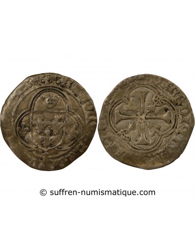 Charles VIII 1 blanc Billon 1491-1498 9 Rennes