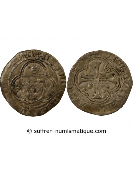 Charles VIII 1 blanc Billon 1491-1498 9 Rennes