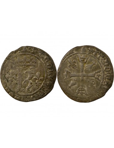 Charles VIII Karolus Billon 1491-1498 9 Rennes