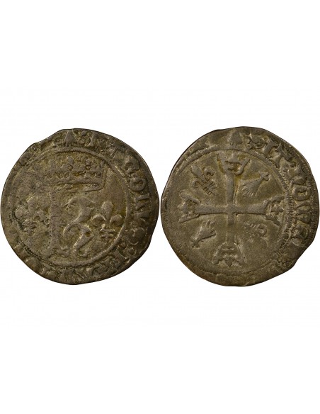 Charles VIII Karolus Billon 1491-1498 9 Rennes