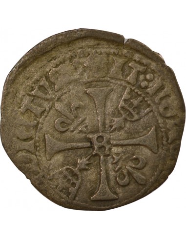 BRETAGNE, CHARLES VIII - LIARD 1492 / 1498 R RENNES