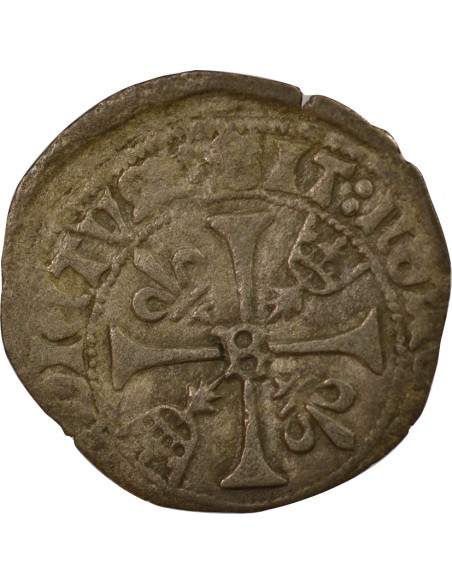 BRETAGNE, CHARLES VIII - LIARD 1492 / 1498 R RENNES