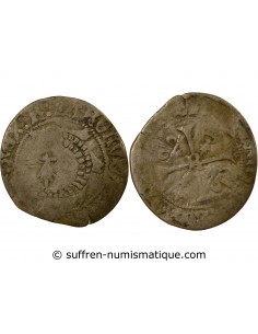 Charles VIII 1 liard Billon 1491-1498 9 Rennes