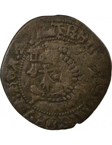 Charles VIII 1 liard Billon 1491-1498 9 Rennes