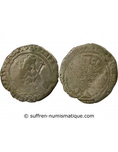 Charles VIII 1 hardi Billon 1491-1498