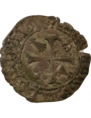 Charles VIII 1 hardi Billon 1491-1498 T Nantes