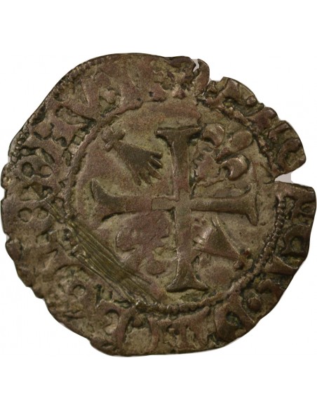 Charles VIII 1 hardi Billon 1491-1498 T Nantes