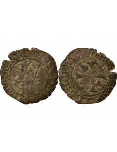 Charles VIII 1 hardi Billon 1491-1498 T Nantes 2